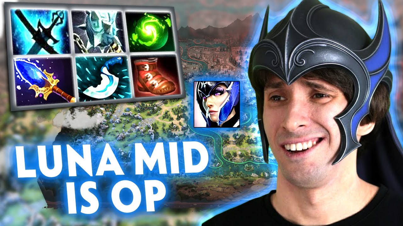 LUNA MID на самом деле сильна в этом патче (7.39e)