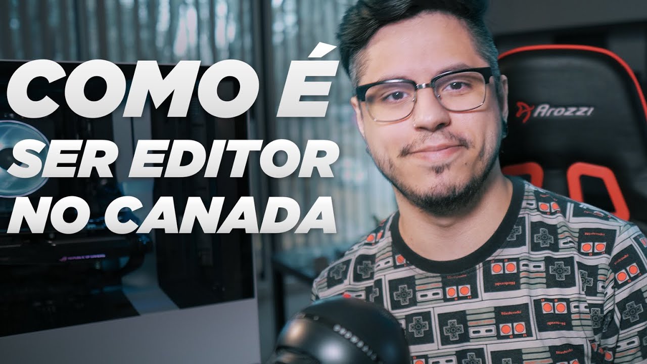 Como é Ser Editor de Vídeos No Canadá? Salário, Mercado de Trabalho e mais | David Balista