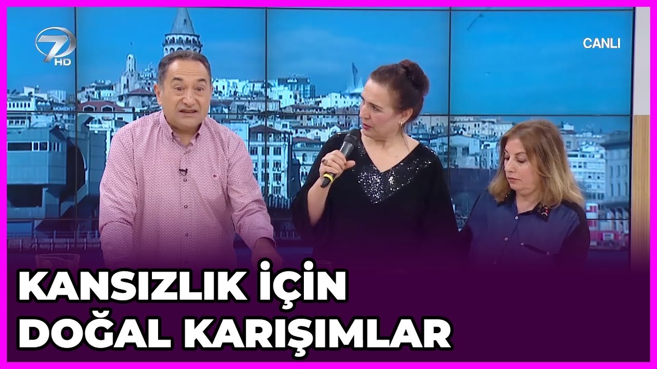 Kansızlık İçin Doğal Karışımlar  | Dr.  Feridun Kunak Show | 14 Ocak  2019
