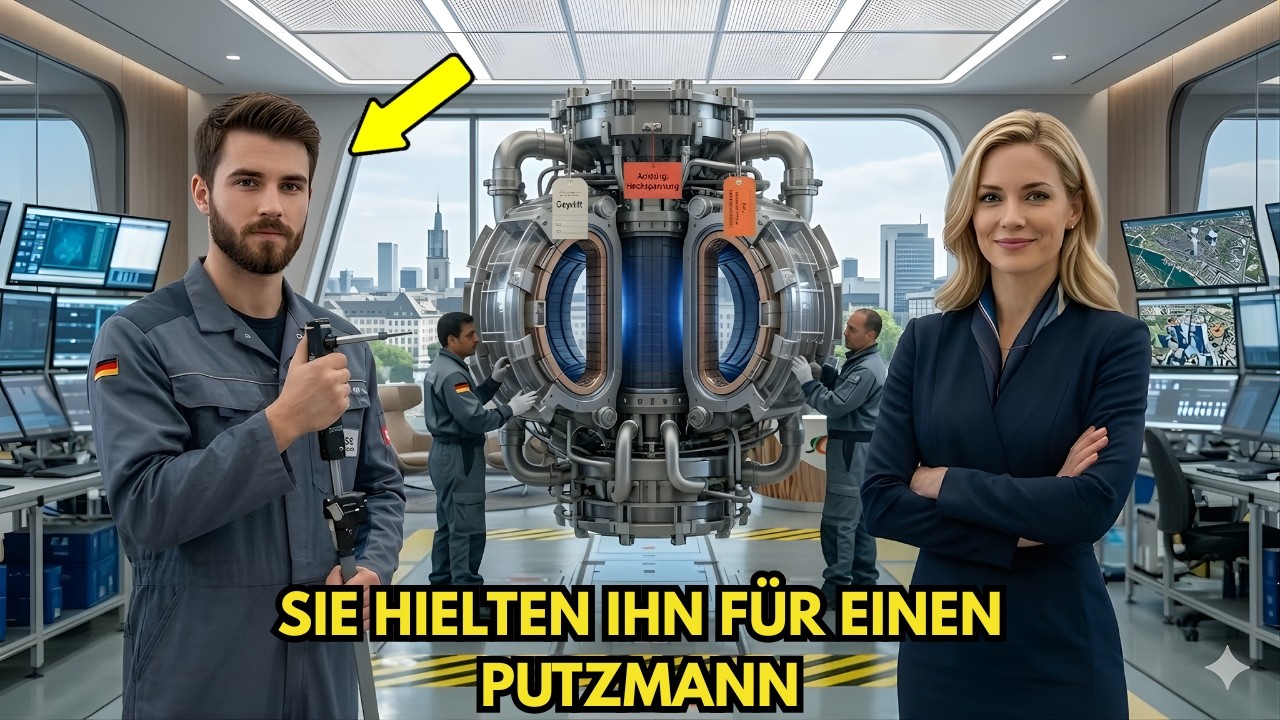 Der geheimnisvolle Putzmann, der das Millionen-Triebwerk rettete