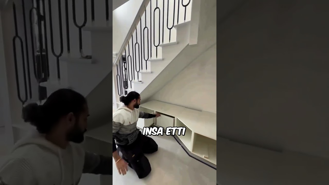 Merdivenin Altına Gizli Oda Kurdu.. 🛠️ 🔒