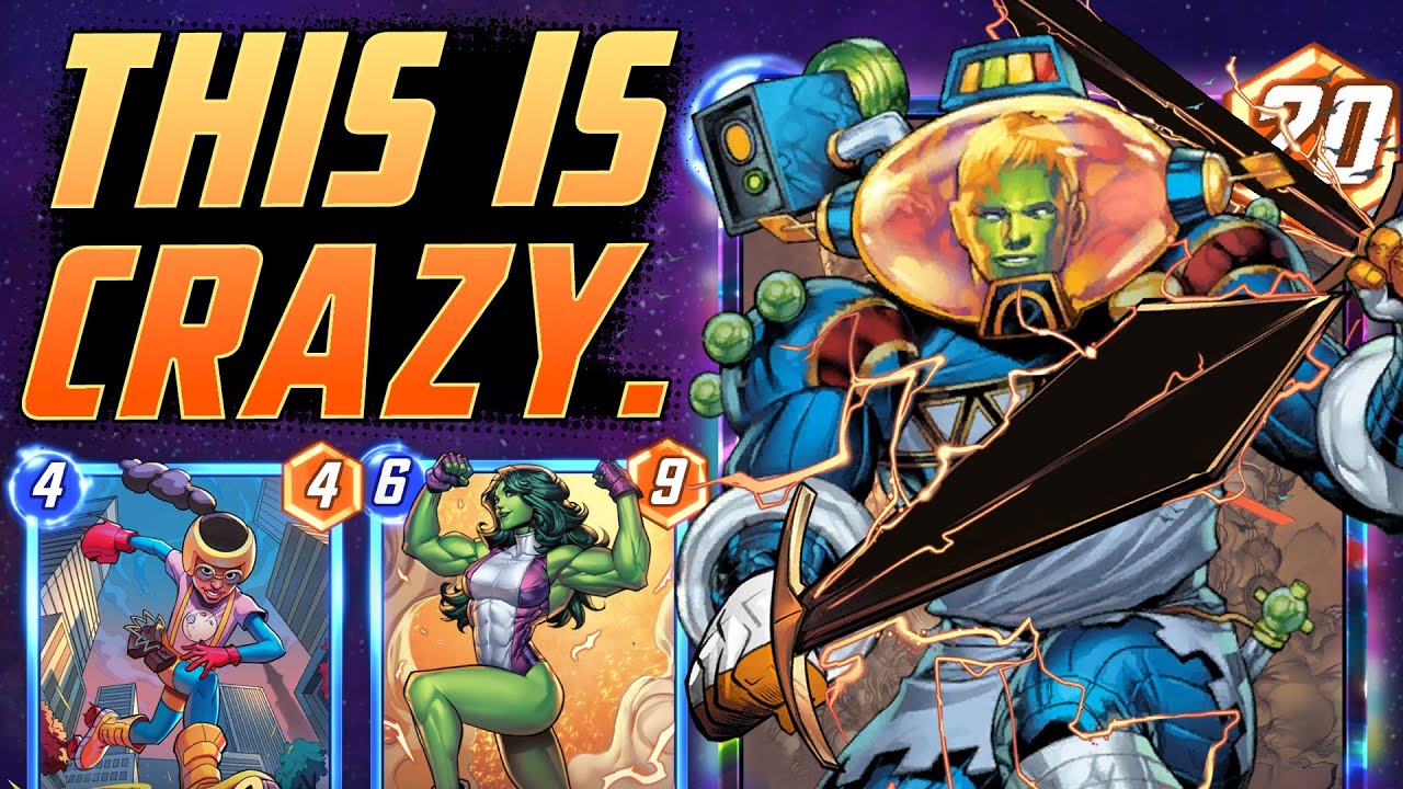 This deck is CRAZY BIG with double Black Knights!