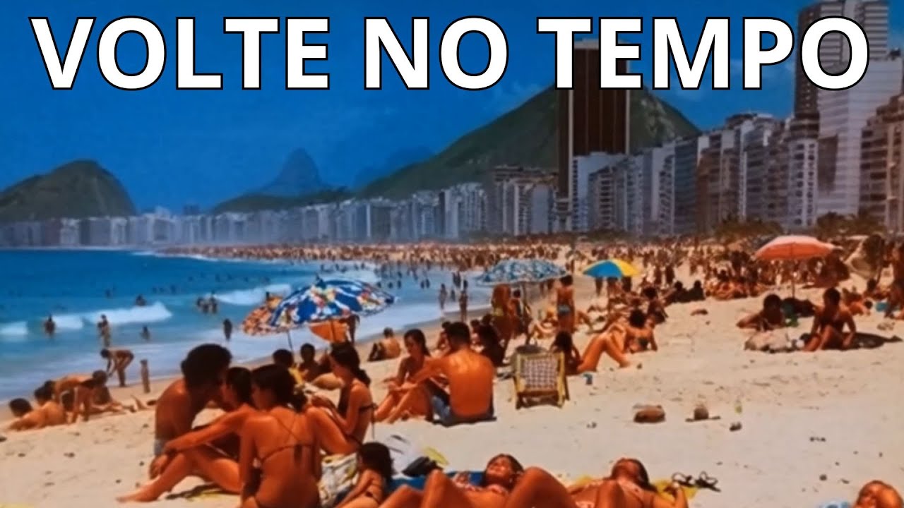 Um Passeio pelo Rio de Janeiro na Década de 90 ( Reconstruido com IA )