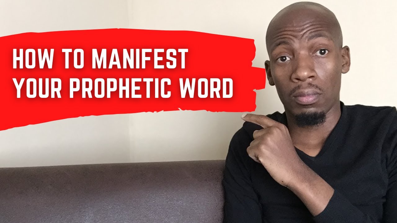 How to Manifest Your Prophetic Word | Apostle Bongani Blacksmith