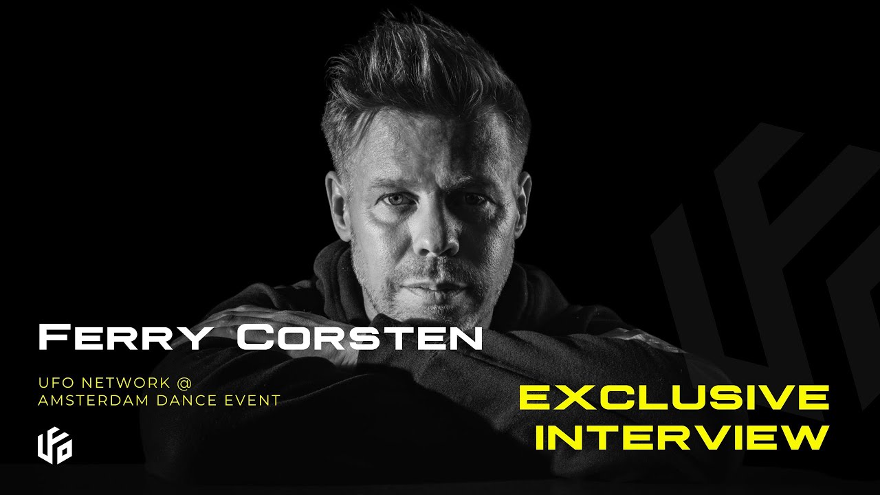Exclusive Interview with Ferry Corsten | ADE 2023 | UFO Network