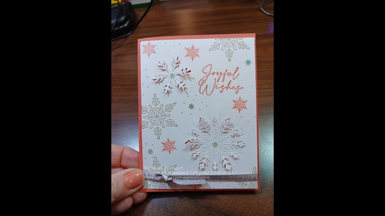 Take-A-Way Tuesday with Northern Stamper using the Joyful Flurry Bundle