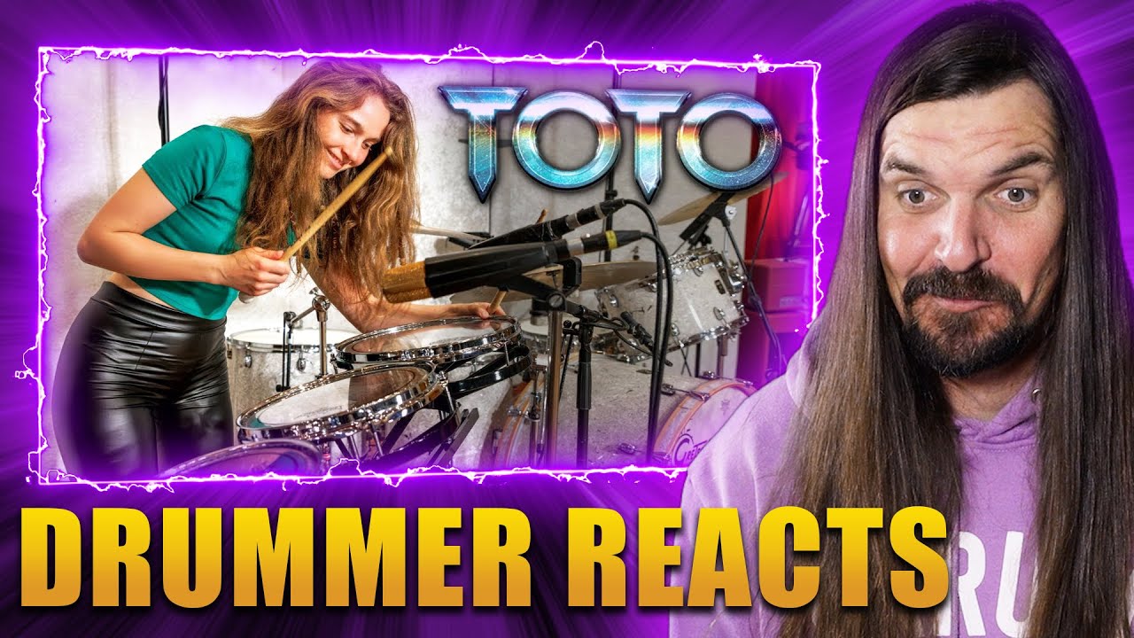 Drummer Reacts || Sina Drums - Toto White Sister
