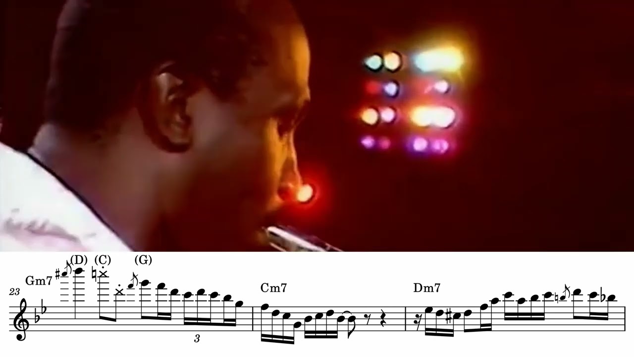 Street Life - Tenor Sax TRANSCRIPTION 