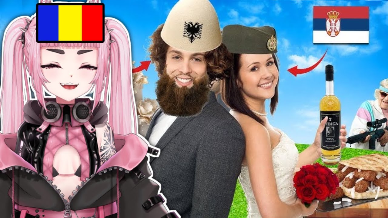 Romanian Vtuber Reacts to 'Balkan Weddings Were Different'