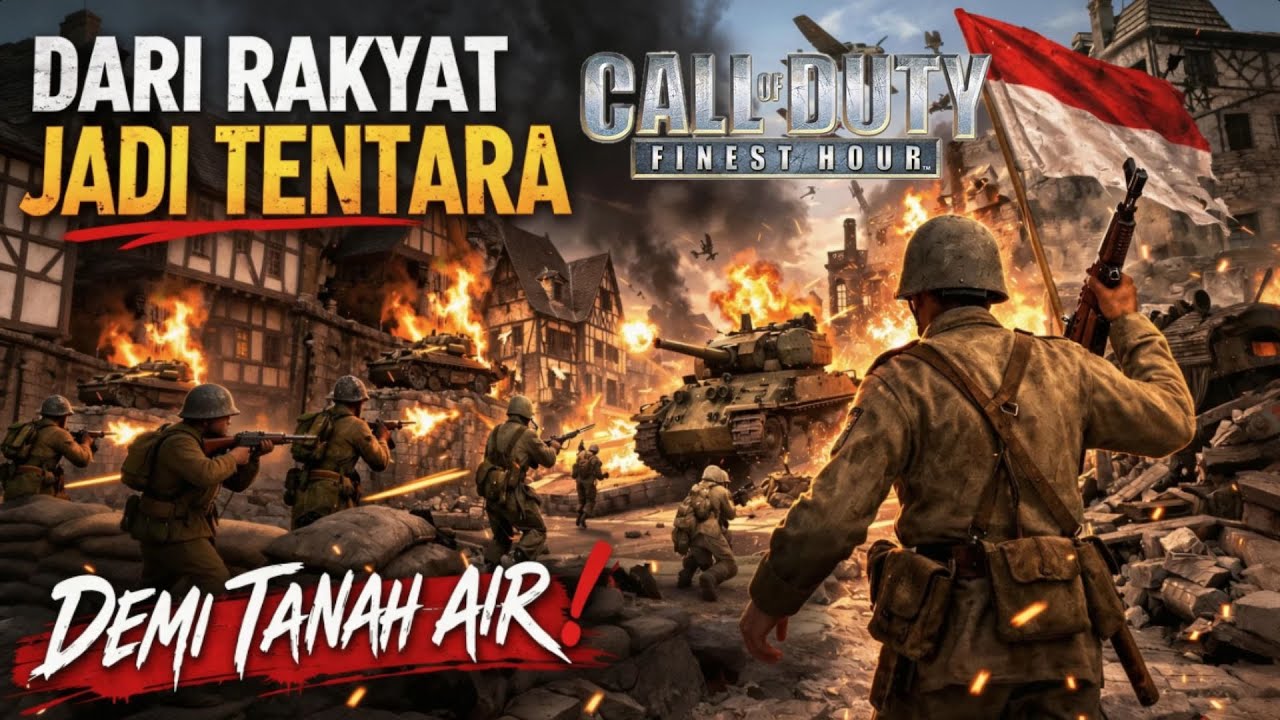 MISI SABOTASE PALING NEKAT! Ledakan Besar di Jantung Pertahanan Musuh | COD Finest Hour Ep. 4