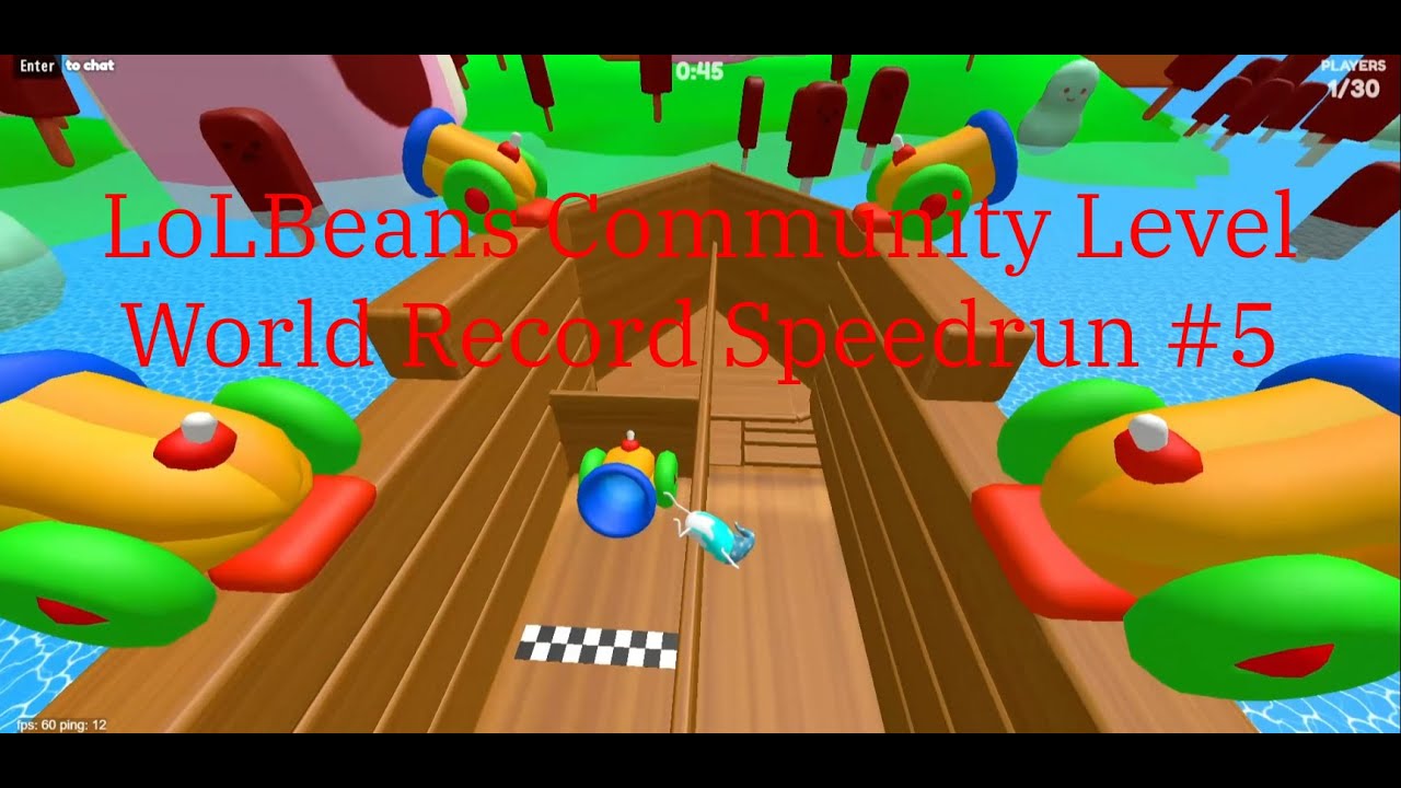 LoLBeans Community Level World Record Speedrun #5