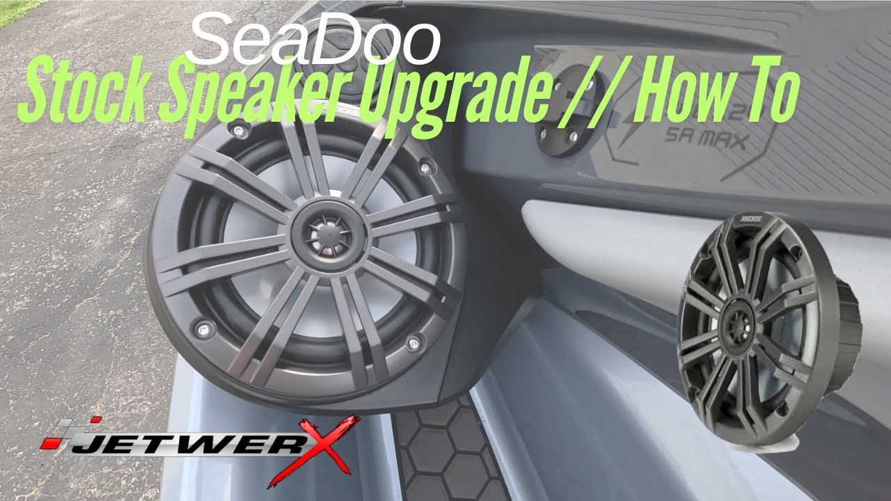 SeaDoo // How to Upgrade your Stock Speakers