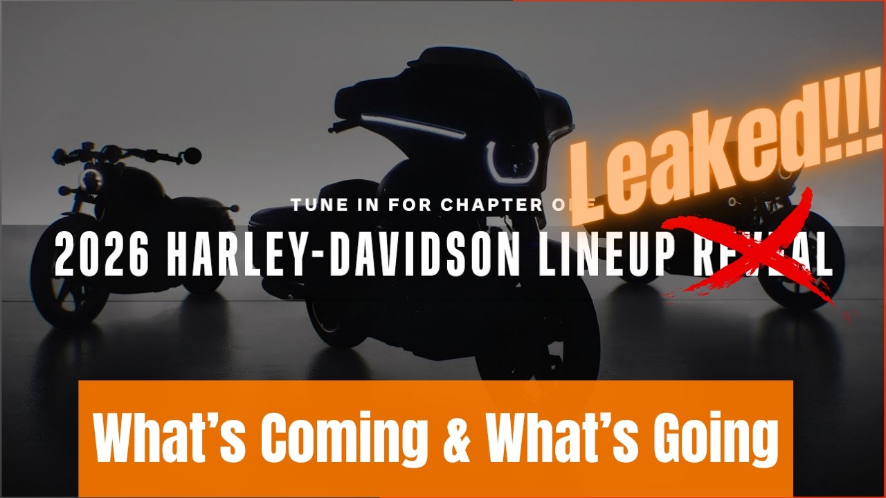 2026 Harley Davidson Line Up Rumors and Leaks!!!