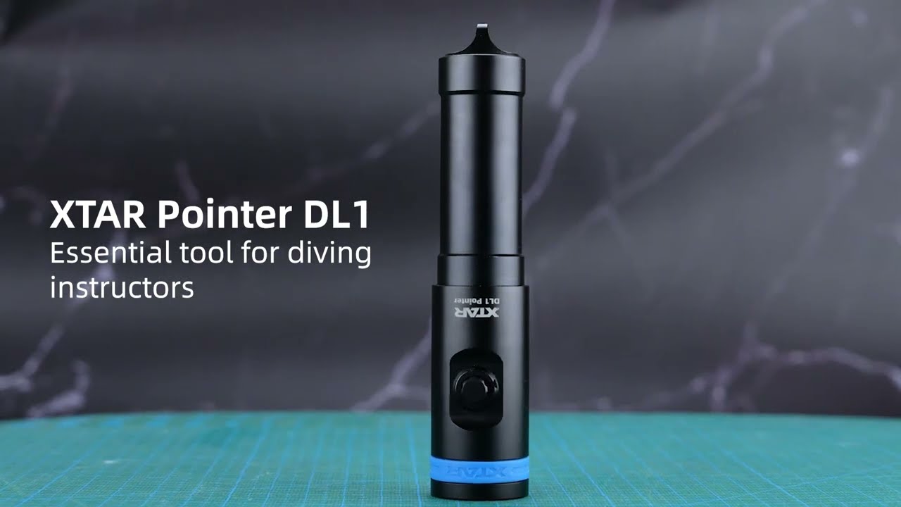 XTAR Pointer DL1 - Dive Light with 2000M Ultra Long Green Beam