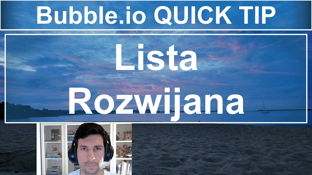 Lista Rozwijana - Dropdown 🔻📃 | Bubble.io Quick Tip