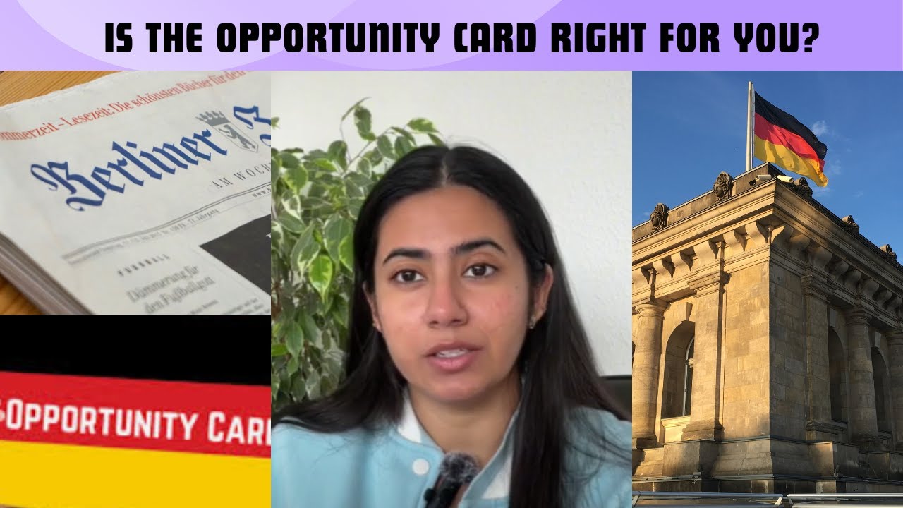 The new job seeker visa to Germany: Opportunity card. What NO ONE tells you