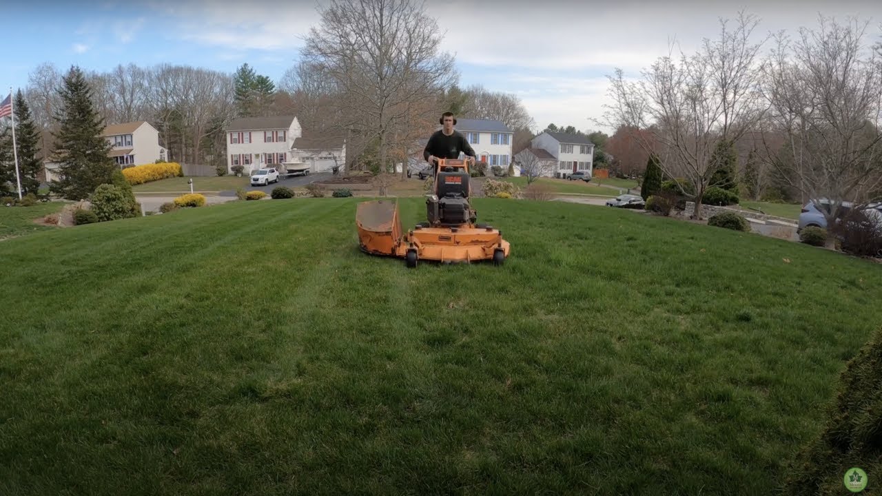 First Day Of Mowing