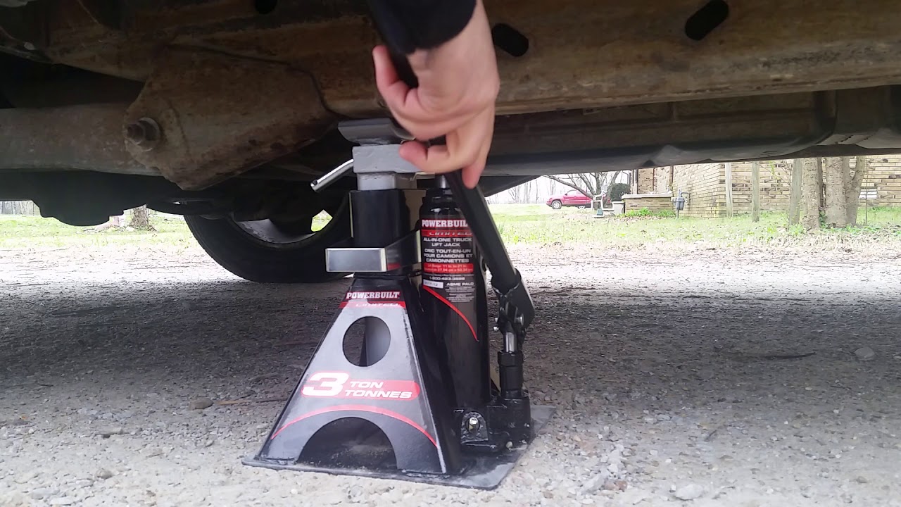 3 Ton Powerbuilt All-in-One truck jack