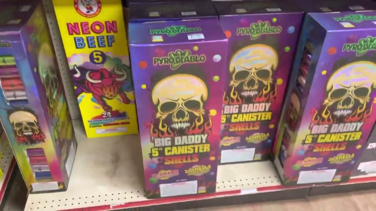 Store tour Pyro dudes Fireworks walk-through 2022 #Fireworks￼