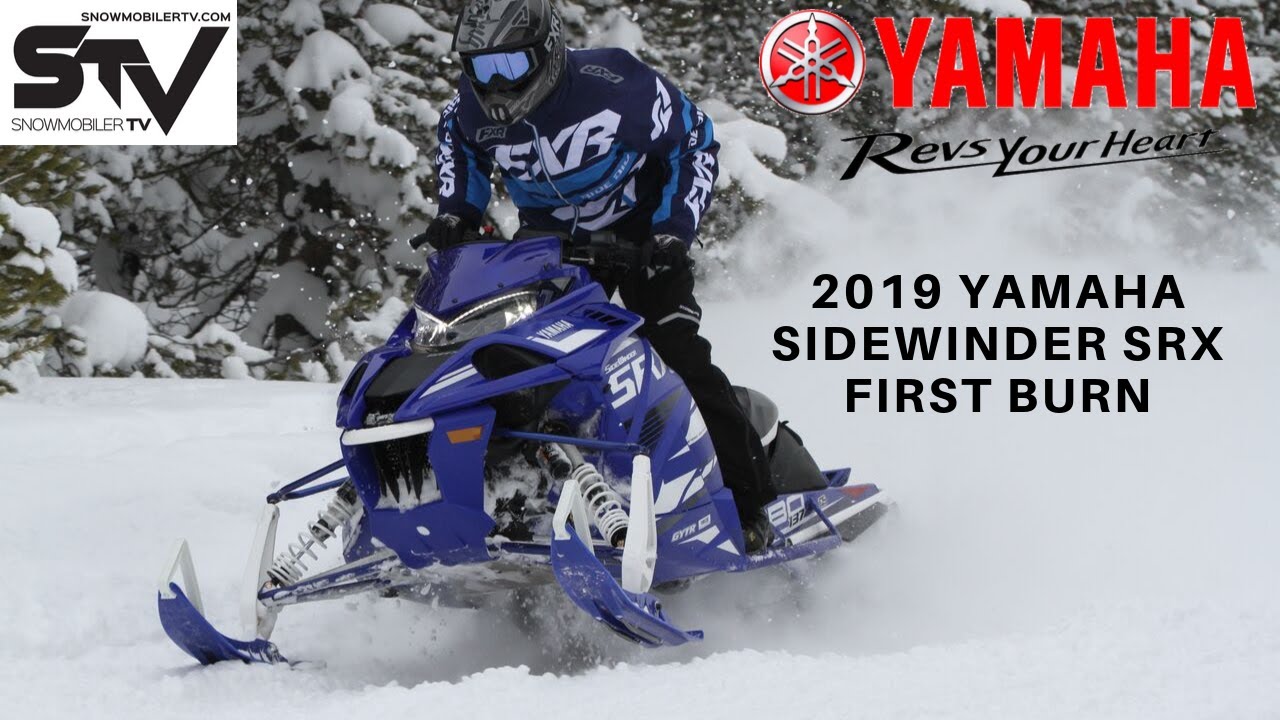 2019 Yamaha Sidewinder SRX First Burn