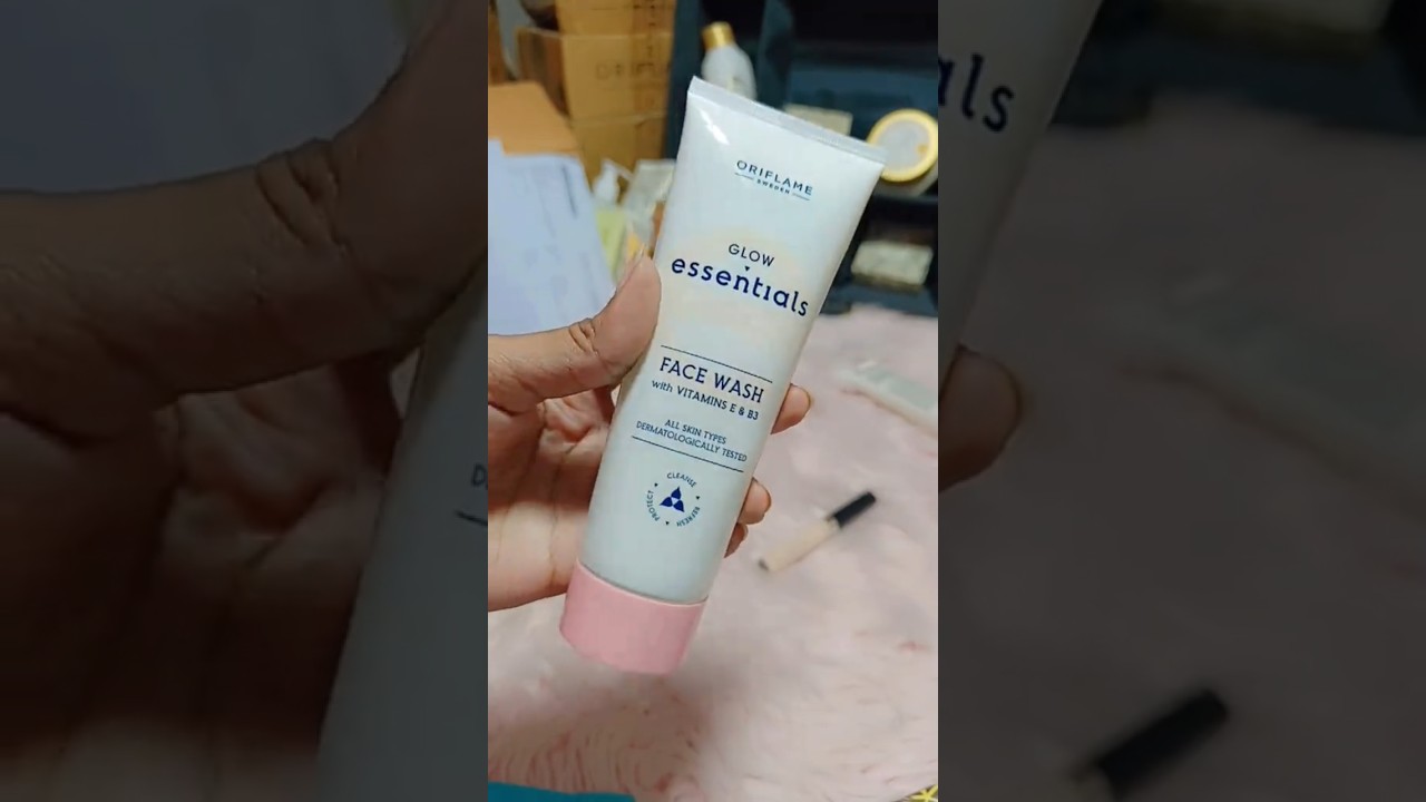 Oriflame Milk&honey hand cream and Glow Essential face wash 