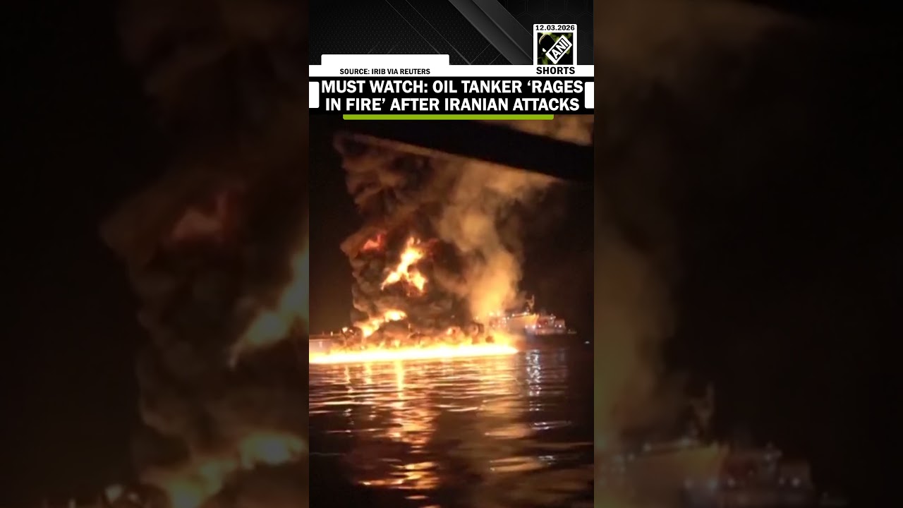 MUST WATCH: Oil tankers &lsquo;rages in fire&rsquo; in Iraqi waters after Iranian boat attacks