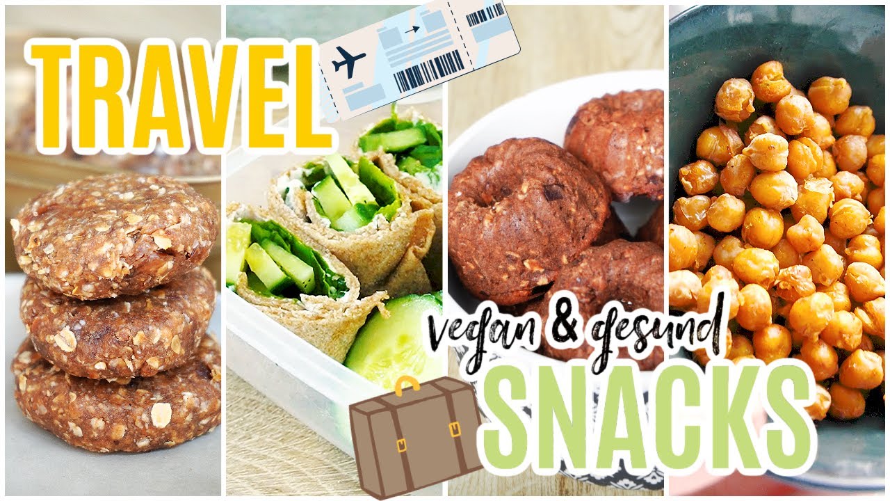 TRAVEL SNACKS | 7 Einfache, gesunde & vegane Rezepte für unterwegs