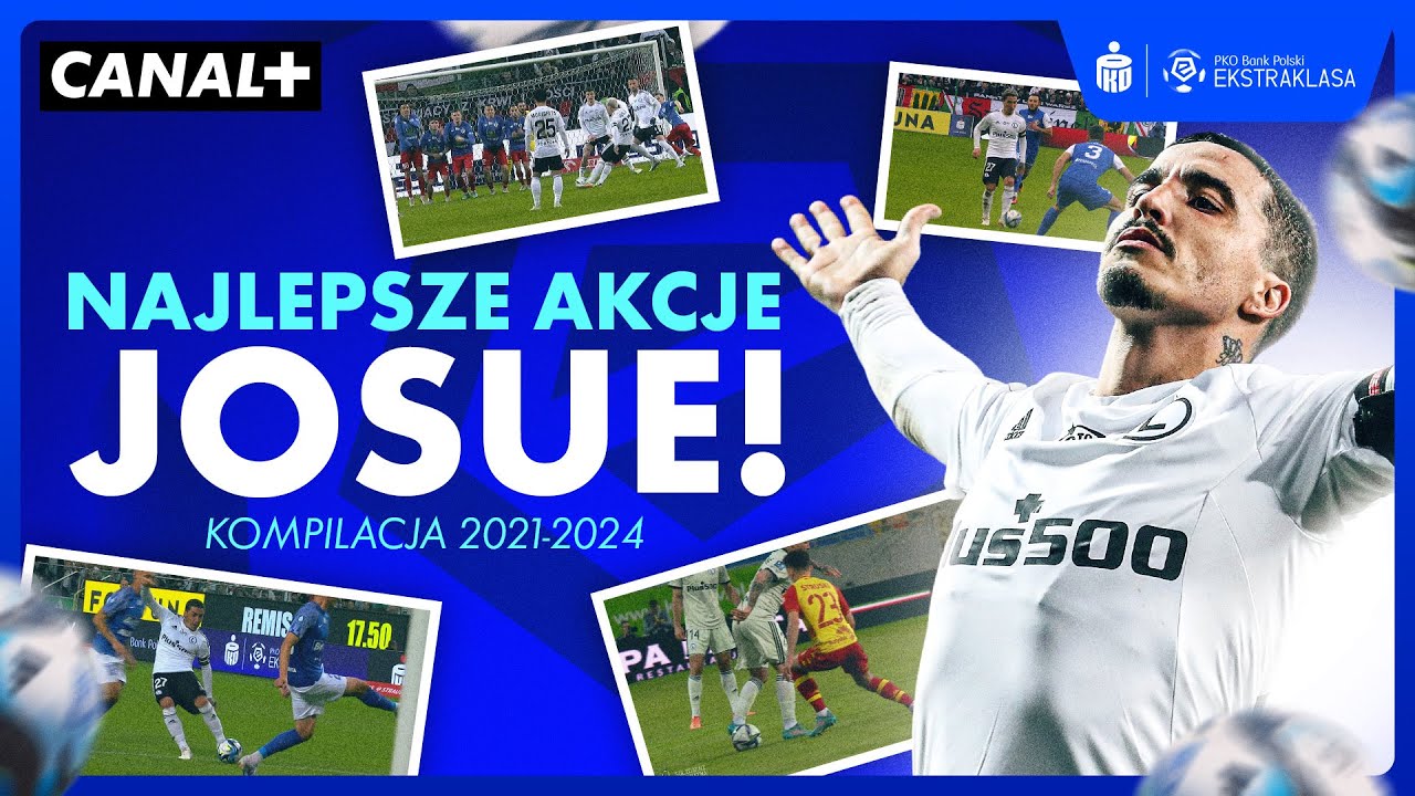 NAJLEPSZE AKCJE JOSUE W EKSTRAKLASIE 2021-24! GOLE, ASYSTY I EFEKTOWNE ZAGRANIA PORTUGALCZYKA!