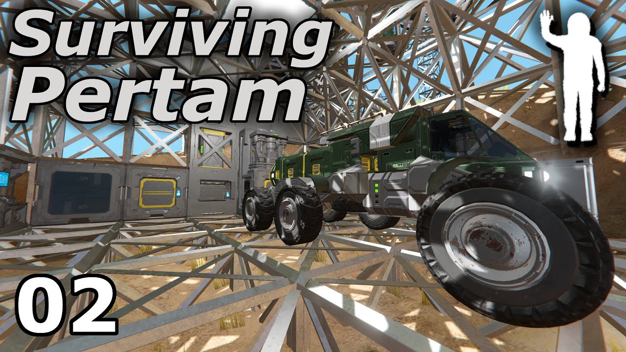 Surviving Pertam E02 - Apex Survival - Looting the Supply Depot and Starting on a Proper Base