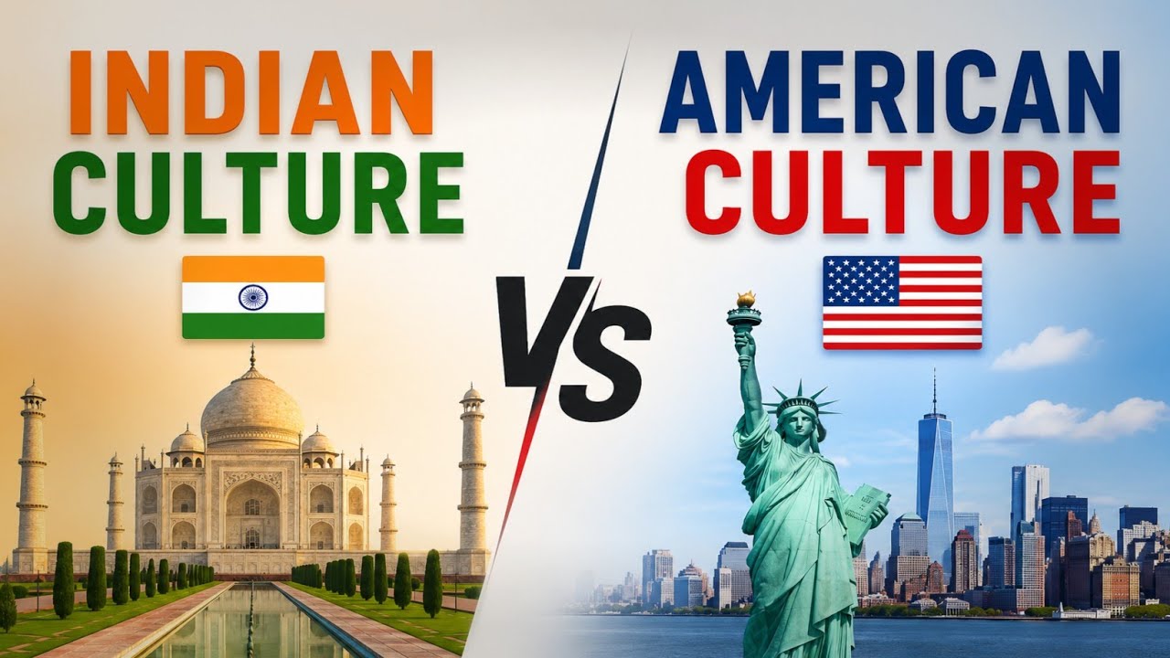 USA Culture vs Indian Culture 🇺🇸🇮🇳 | Complete Comparison 2026!