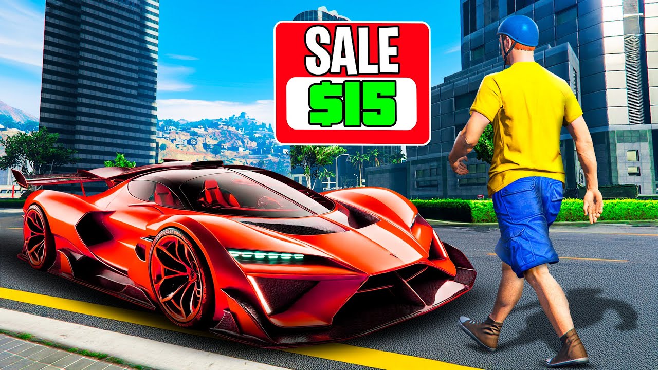 GTA 5 But EVERYTHING Costs $15!
