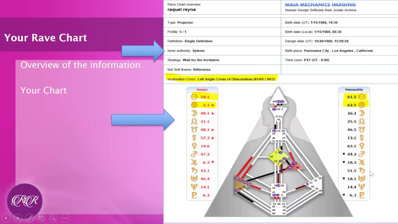 Human Design Basics (learning to read your chart)