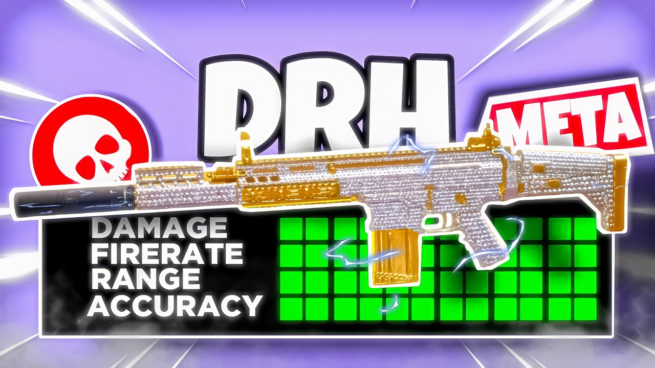 The BEST DRH Gunsmith/Loadout | No Recoil + Fast ADS | DRH Attachments COD Mobile Season 7