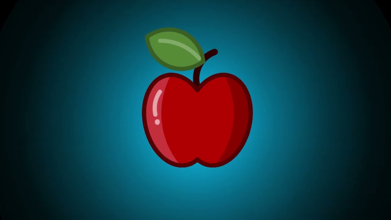 Apple Fruit🍎Digital Vector Art ✏️ MS PPT