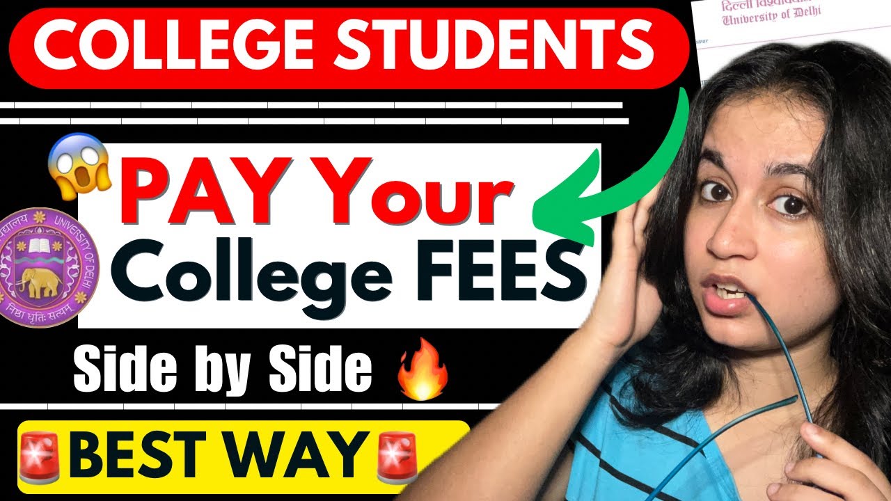 🔥I paid my COLLEGE FEES (Roadmap) || College Students Must watch 🚨