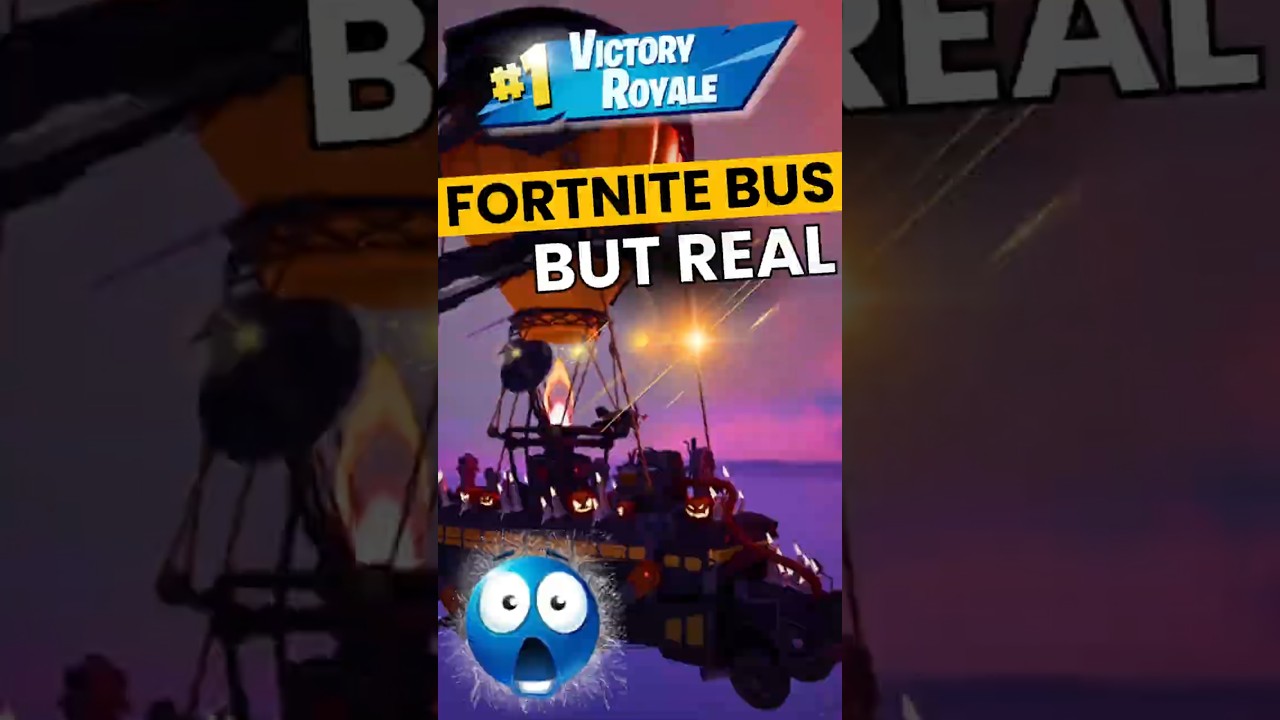 Когда автобус Fortnite превращается в клоунский аттракцион в реальной жизни 🤡 Смешные короткометр...