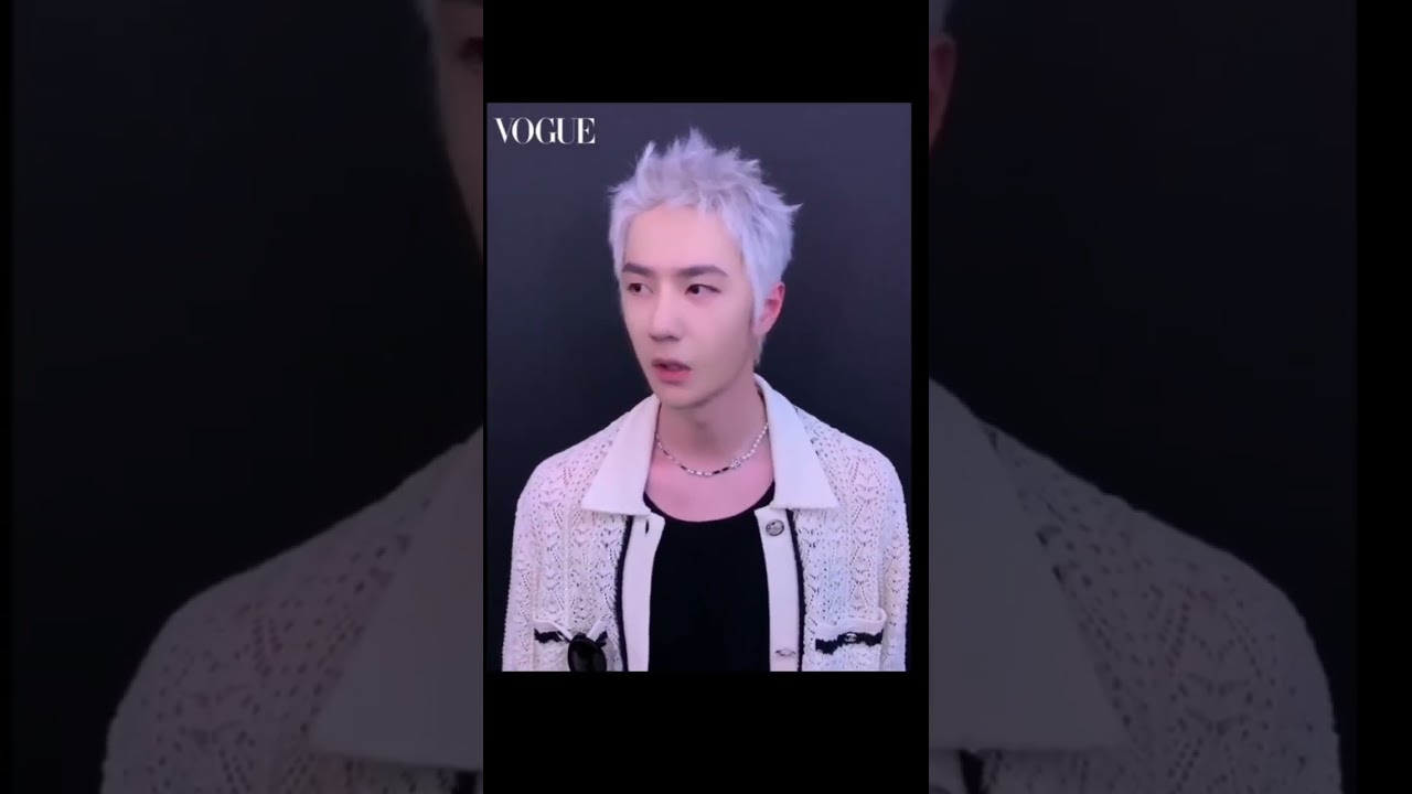 Interview with Vogue China.CHANEL PRINCE WANG YIBO