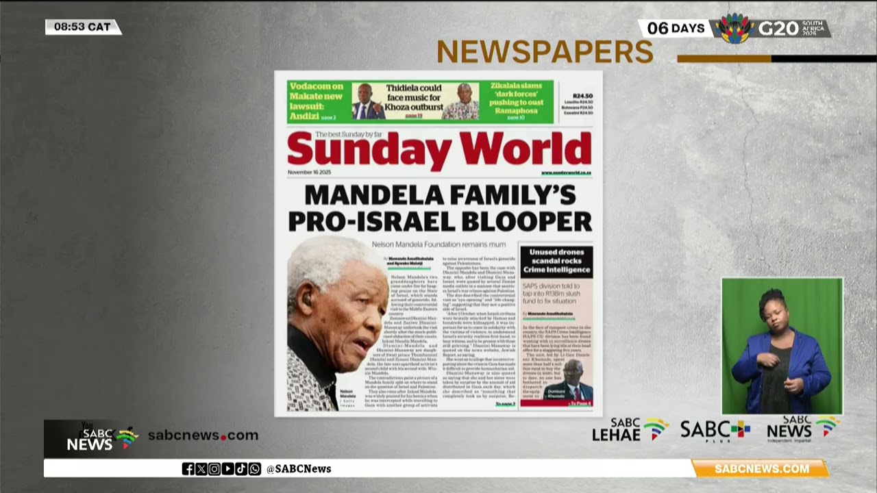 Newspapers I 16 November 2025