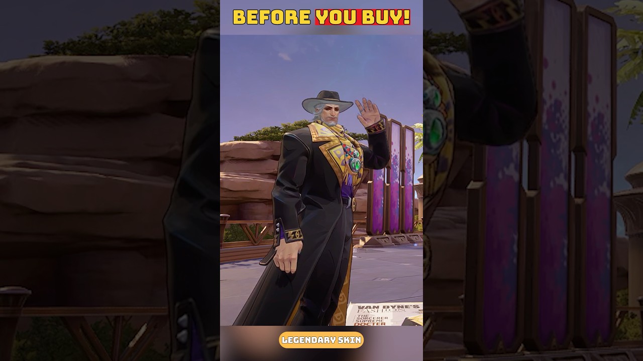 Doctor Strange Bleeker Street Strut Skin Showcase | Before You Buy - Marvel Rivals
