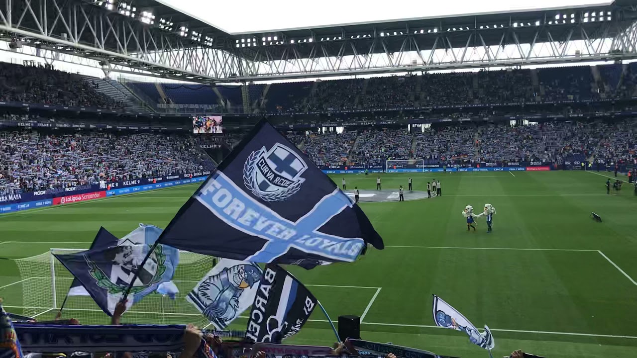 HIMNO RCD ESPANYOL VS REAL MADRID 2-1 03-10-2021