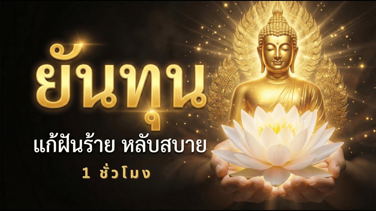บทยันทุน (Yan Tun) 1 ชั่วโมงเต็ม - แก้ฝันร้าย หลับสบาย (มีคำแปล) | Nithra Mantra