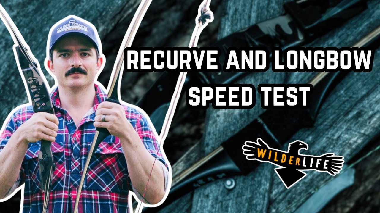 Recurve vs longbow - speed comparison - 10 grains per pound!