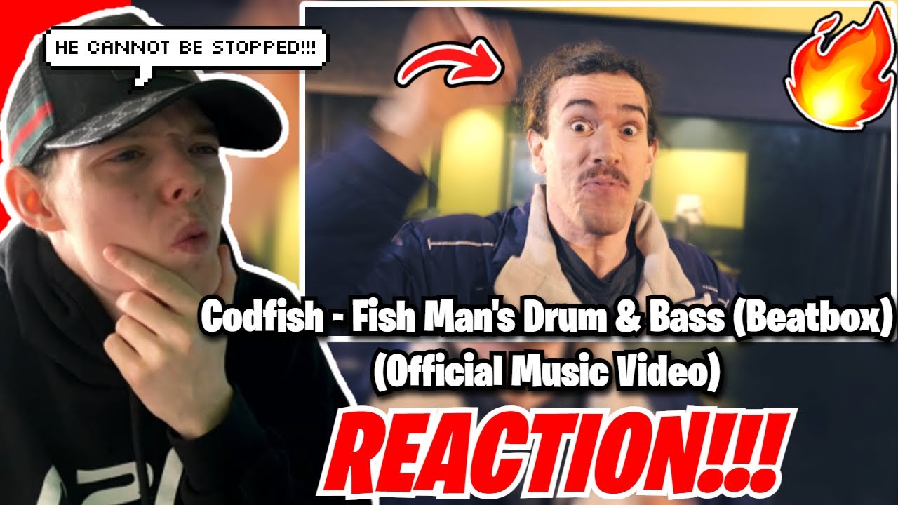 THE GOAT IS BACK AGAIN! Codfish - Fish Man's Drum & Bass (Beatbox) (Official Music Video) | REACTION