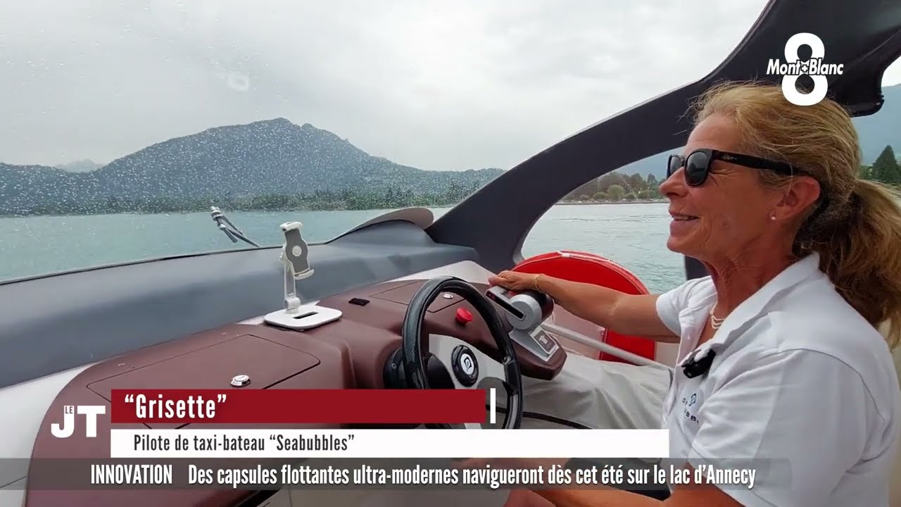 Des capsules flottantes ultra-modernes navigueront dès cet été sur le lac d'Annecy
