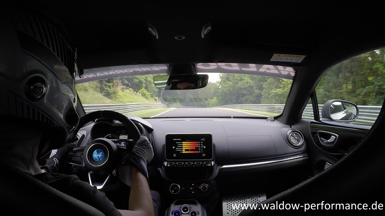 First Impression: NEW Alpine A110 on Nürburgring Nordschleife