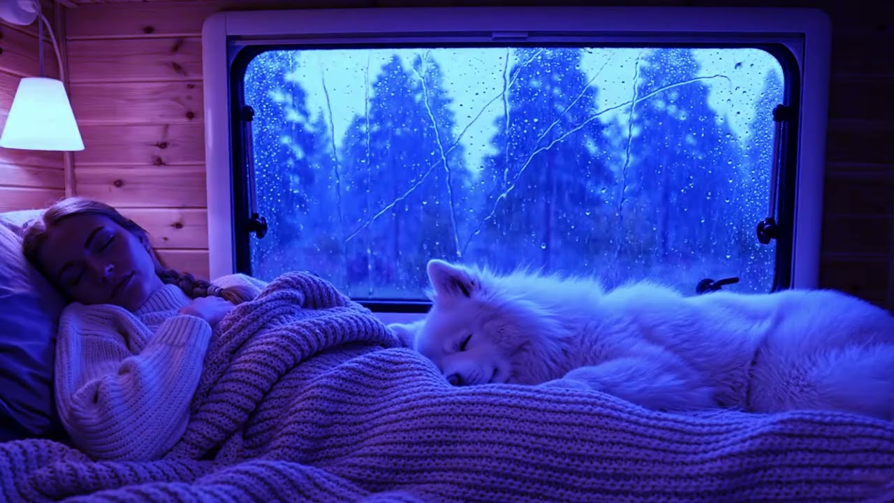 Thunderstorm Rain Sounds for Deep Sleep and Mental Calm