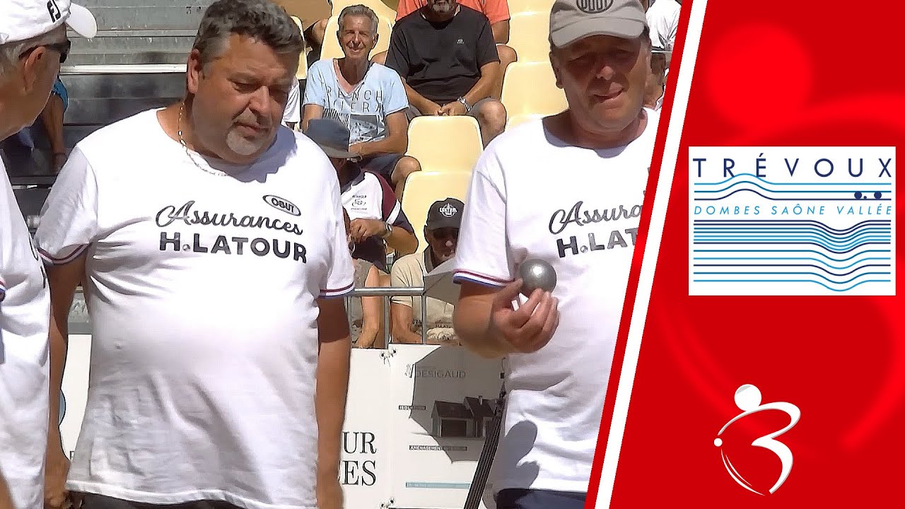 👍 Choc d’après poules QUINTAIS vs SAUVAGE : Supranational à pétanque de Trévoux 2023