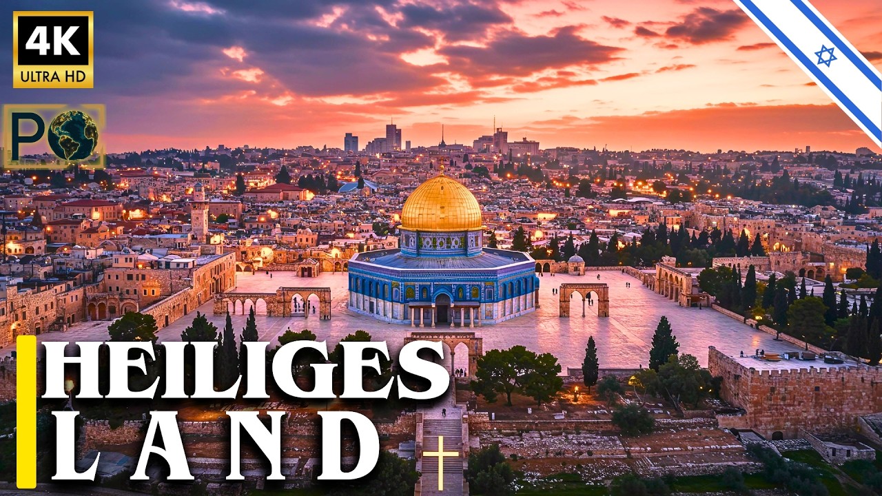JESUS’ WUNDER im HEILIGEN LAND: 10 ORTE, die du ENTDECKEN musst! | DOKU 4K