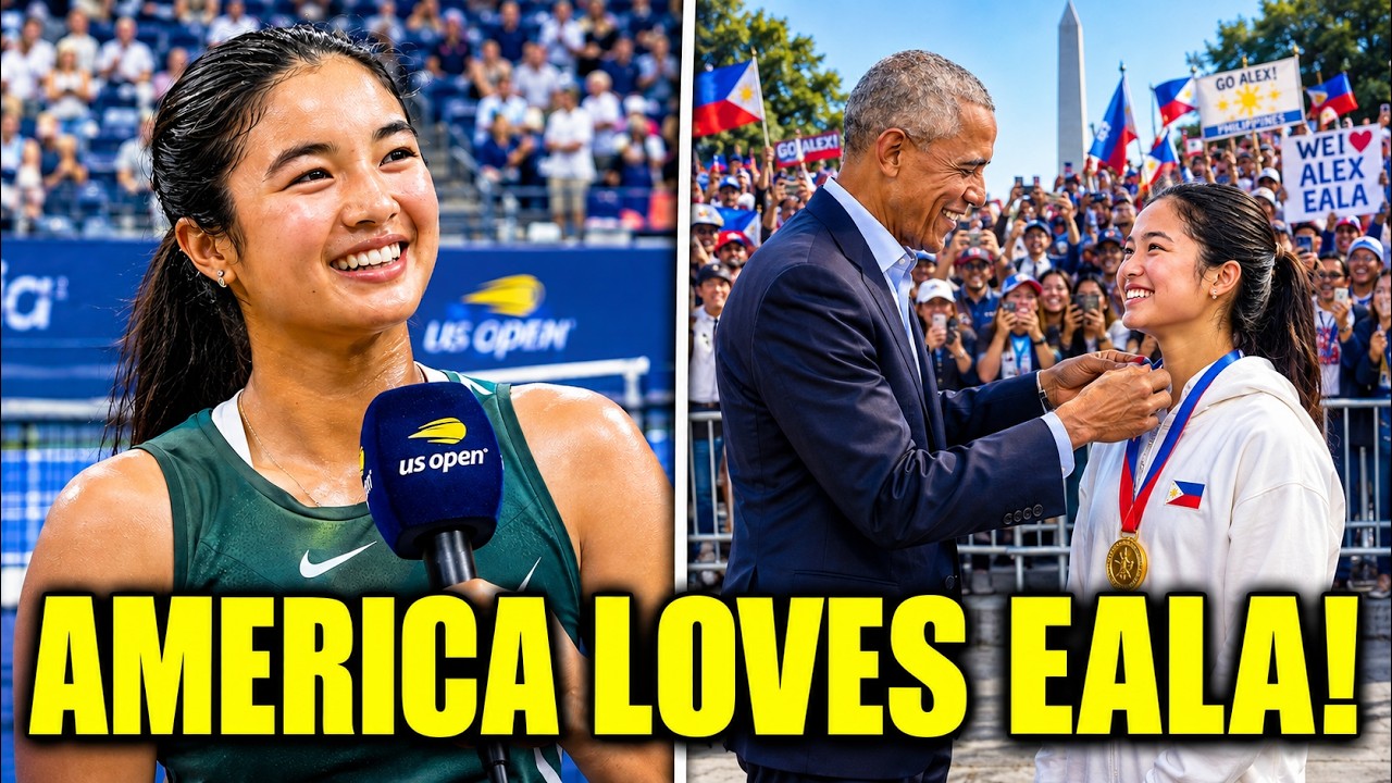 Barack Obama Gives GOLD MEDAL To Alex Eala After WINNING Her First Trophy In The WTA!