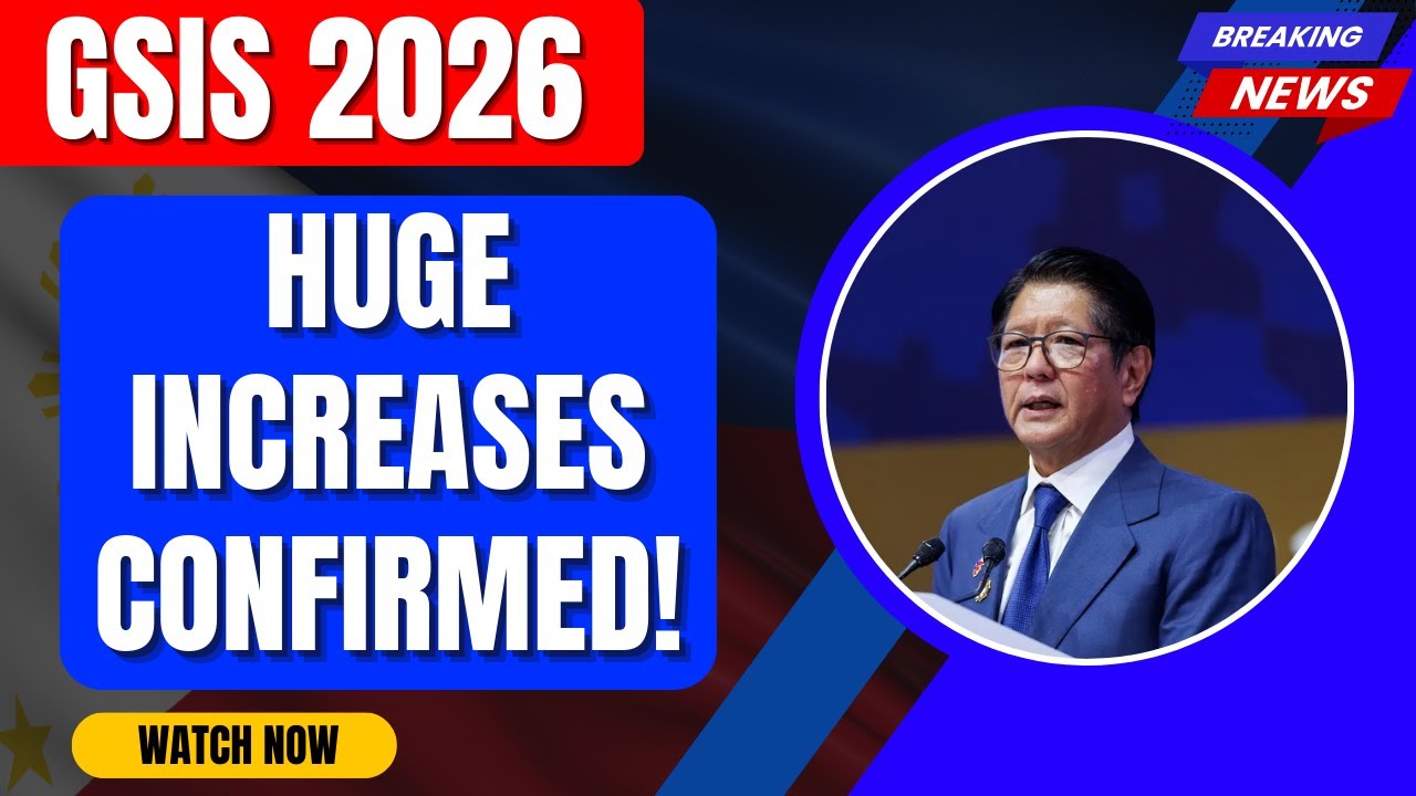 &ldquo;GSIS Pension 2026: Malalaking Increases, Bagong Rules at Mas Malalaking Benepisyo Inilabas!&rdquo;